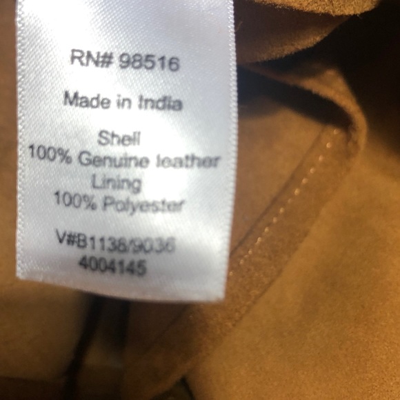 Stunning Coldwater Creek Suede Jacket - Picture 6 of 6